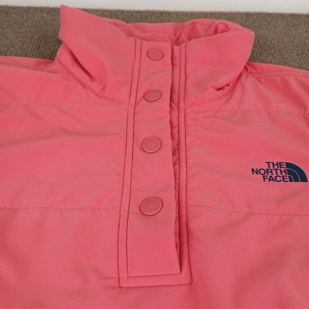 The North Face Women's Mountain Sweatshirt Pullover XS Q-Snap Spiced Coral Multi - Picture 5 of 16